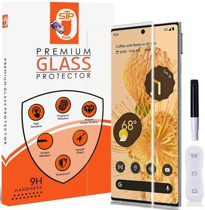 STP FEEL Tempered Glass Guard for Google Pixel 6 Pro, Pixel 7 Pro Premium Technology With Installation Kit