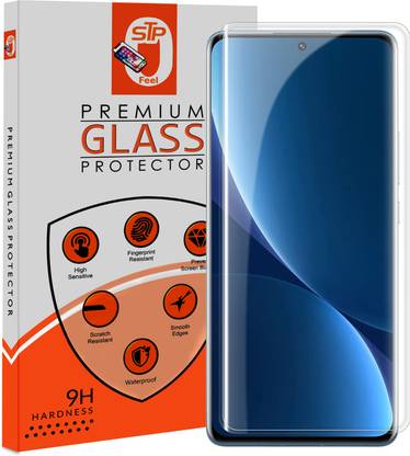 Maxboost Tempered Glass Guard for Xiaomi 12 Pro 5G / Xiaomi 13 Pro 5G Transparent Border Non UV Screen Protector Guard
