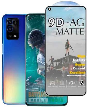 FAIYER BEAT Tempered Glass Guard for Premium matte Tempered Glass For oppo A55 4g(matte finish,Pack Of 1) Advanced gaming matte Full Screen Coverage Screen Protector for oppo A55 4g