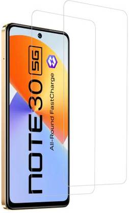 ECMERED Tempered Glass Guard for Infinix Note 30 5G