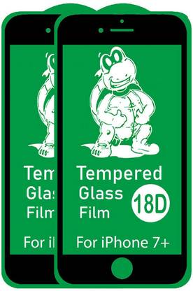 Protec Plus Tempered Glass Guard for Iphone 7 Plus 18D Tempered Glass