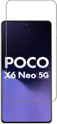 NKCASE Tempered Glass Guard for POCO X6 Neo 5G
