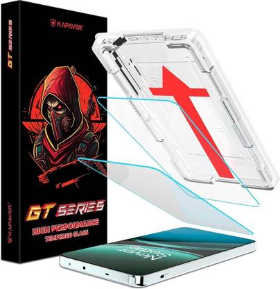 Kapaver Tempered Glass Guard for OnePlus Nord 4