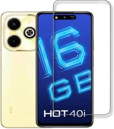 NKCASE Tempered Glass Guard for Infinix Hot 40i, Infinix HOT 40i
