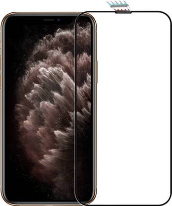 ONCRAVES Tempered Glass Guard for Apple iPhone 11 Pro Dust proof net screen protector