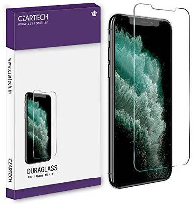 CZARTECH Tempered Glass Guard for Apple iPhone XR, Apple iPhone 11