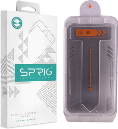 Sprig Tempered Glass Guard for Sprig Tempered Glass Guard for Apple iPhone 14, iPhone 14 (Pack of 1)