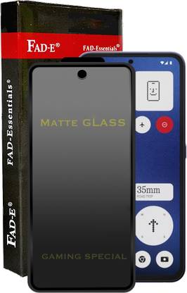 FAD-E Tempered Glass Guard for CMF Nothing Phone 1 I(Matte), Nothing CMF Phone 1