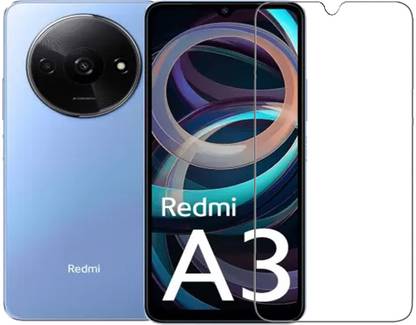 NKCASE Tempered Glass Guard for Redmi A3, Redmi A3 (2024)