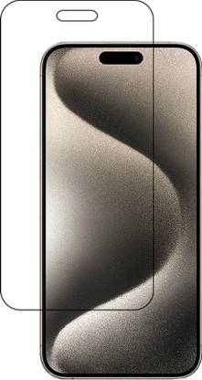 Scratchgard Tempered Glass Guard for Apple iPhone 15 Pro Max Fingerprint Sensor Working Edge to Edge Coverage