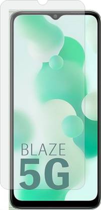 MOBART Tempered Glass Guard for Lava Blaze 1X 5G