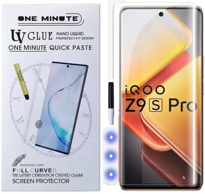 GORILLA PRO Tempered Glass Guard for iQOO Z9s Pro 5G