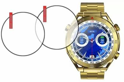 AHWAVEEDA Tempered Glass Guard for Zordai ZD5 Ultra mate watch tempered glass (pack -2)
