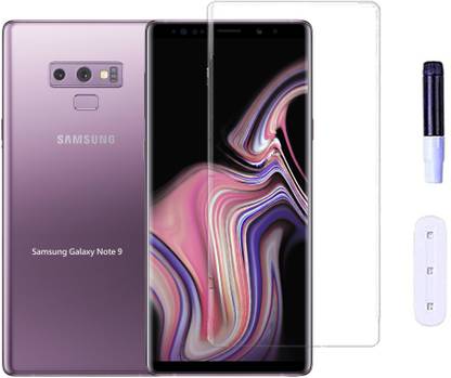 TechWings Tempered Glass Guard for Samsung Galaxy Note 9, Uv High Quailty Glass