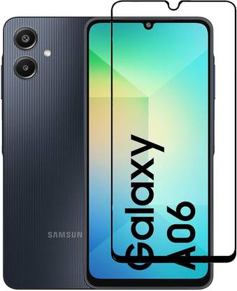 Bodoma Edge To Edge Tempered Glass for Samsung Galaxy A06 5G, SAMSUNG Galaxy F06 5G, Samsung Galaxy M06 5G