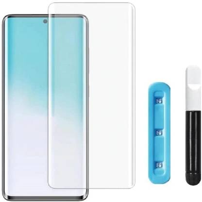 PROTE Edge To Edge Tempered Glass for UV Tempered Glass Vivo V27 V27 Pro Screen Protector