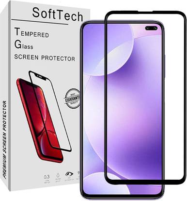 SoftTech Tempered Glass Guard for Poco X2
