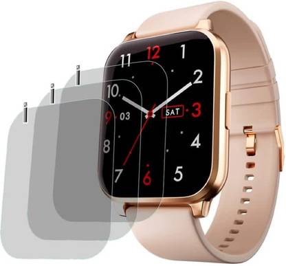 DB Tempered Glass Guard for Fire Boltt Ninja 3 smartwatch watch tempered glass (pack of 3)