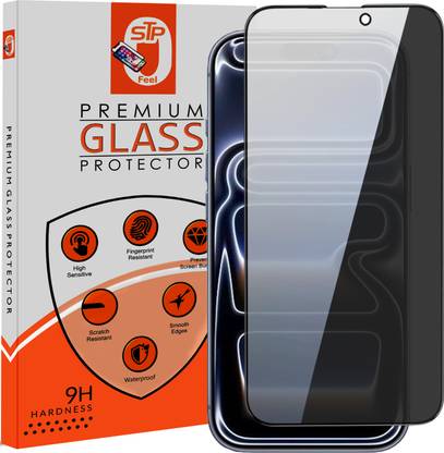 Maxboost Tempered Glass Guard for iPhone 17 5G / iPhone 17 Pro 5G, Privacy Screen Protector Guard with Easy Installation Kit