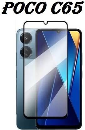 CASEHUNT Edge To Edge Tempered Glass for Poco C65