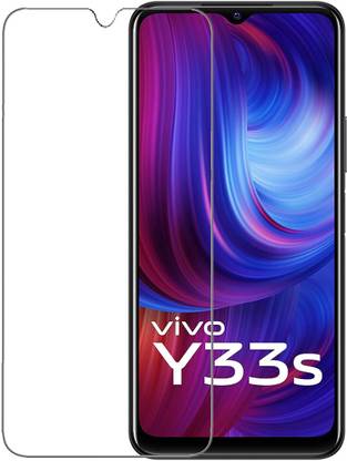 INFINITYWORLD Tempered Glass Guard for Vivo Y33S