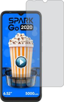 Fasheen Tempered Glass Guard for TECNO SPARK GO2020 (Flexible & Shatterproof)