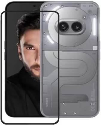 GLOBALCASE Tempered Glass Guard for Nothing Phone (2a) Plus 5G, Nothing Phone (2a)+ 5G ( BLK GLS)