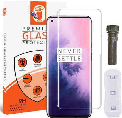 STP FEEL Tempered Glass Guard for Oneplus 9 Pro Advanced UV Edge to Edge Screen Protector Guard With Installation Kit