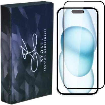 kyosei Tempered Glass Guard for iPhone 16, iPhone 15, Apple iphone 16, Apple iphone 15