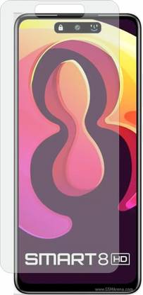 MOBART Tempered Glass Guard for Infinix Smart 8 HD X6525 (Matte Fnish)
