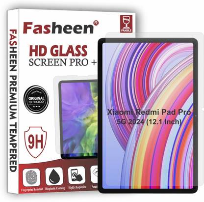 Fasheen Tempered Glass Guard for Xiaomi Redmi Pad Pro / Poco Pad / Poco Pad 5G / Redmi Pad Pro/ Redmi Pad Pro 5G ( 12.1 Inch)