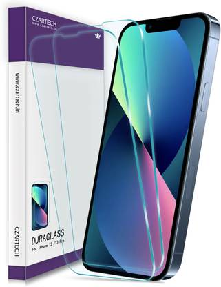 CZARTECH Tempered Glass Guard for APPLE iPhone 13, Apple iPhone 14, Apple iPhone 13 Pro