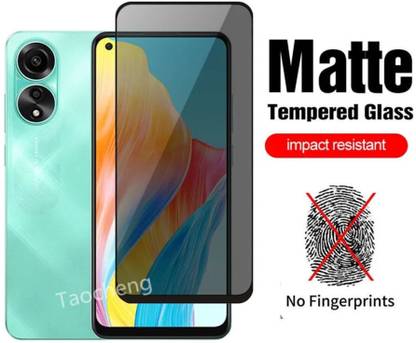 Olonga Tempered Glass Guard for OPPO A78 4G 2023 (MATTE)
