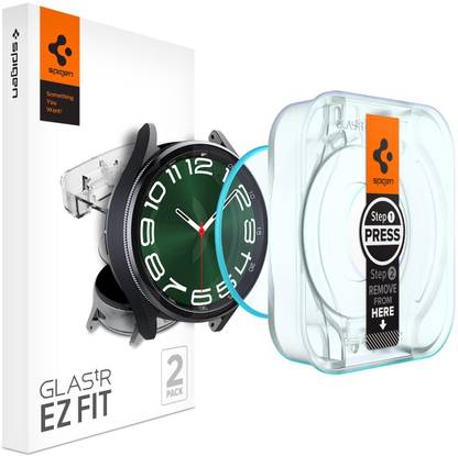 Spigen Tempered Glass Guard for Galaxy Watch 6 Classic 47mm
