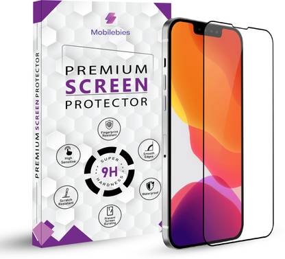 Mobilebies Tempered Glass Guard for iPhone 12/12 Pro Premium Screen Protector