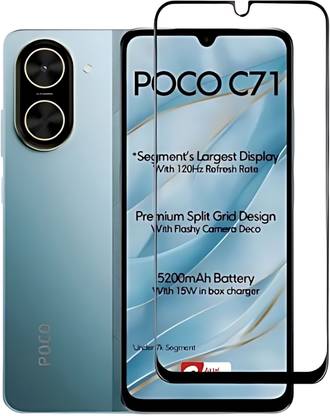 Monogamy Tempered Glass Guard for Poco C71, Temp99
