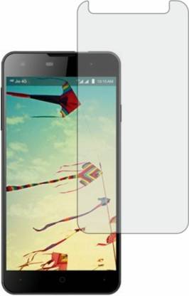 MOBART Tempered Glass Guard for LYF WIND 1 LS 5010 (Flexible & Shatterproof)