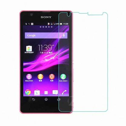 TELESHIELD Tempered Glass Guard for Sony Xperia ZR, DelhiGear Glass, Screen Protector, Tempered Glass, Screen Guard, Mobile Glass