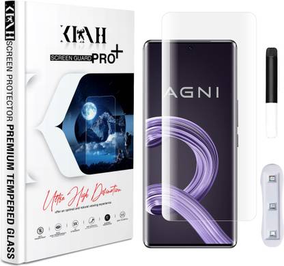 KLAH Tempered Glass Guard for Lava Agni 2 5G