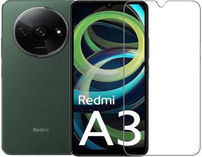 NKCASE Tempered Glass Guard for Redmi A3, Redmi A3 (2024)