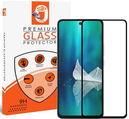 STP FEEL Edge To Edge Tempered Glass for samsung Galaxy F54 Premium Screen Protector Guard with Easy Installation Kit
