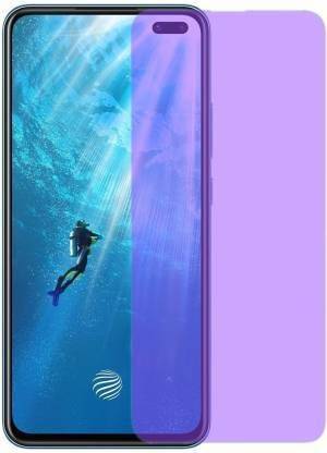 FlipSmartGuard Tempered Glass Guard for Vivo V19, Vivo V17, Vivo V17 Pro, Oppo F17 Pro, OnePlus Norde, Realme 7 Pro, Realme X50 Pro (Anti Blue)