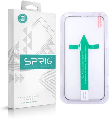 Sprig Edge To Edge Tempered Glass for 14 Plus, 14 Plus