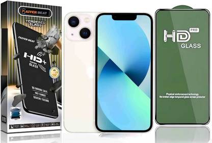 FAIYER BEAT Tempered Glass Guard for Premium high definition Tempered Glass For iphone 13 mini(high definition finish,Pack Of 1) Advanced gaming high definition Full Screen Coverage Screen Protector for iphone 13 mini