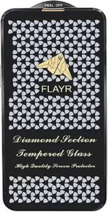 FourYouMobile Tempered Glass Guard for Screen Protector Diamond Screen Guard Design For iPhone 11 Tempered Glass Front Film Protective Cover