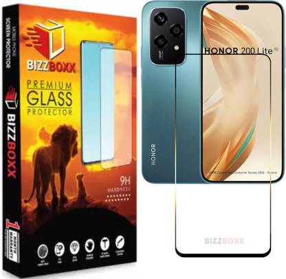BizzBoxx Tempered Glass Guard for HONOR 200 Lite 5G, HONOR 200 Lite, HONOR 200Lite, 200 Lite, Precise Curved Edges, Scratch Guard, temper glass guard, screen guard, temper glass