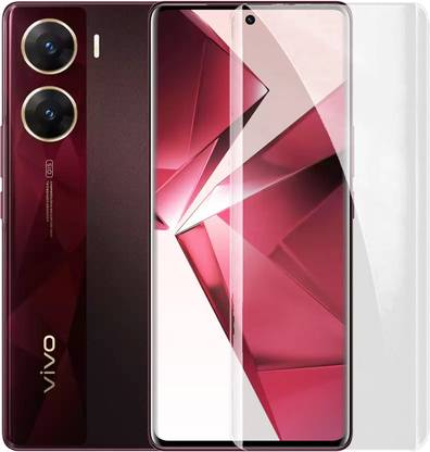 one minute Edge To Edge Tempered Glass for Vivo V29E, Vivo V29 5G, Vivo V29 Pro 5G, Vivo V27 5G, Vivo V27 Pro 5G, | Primium Quality Curved UV Glass