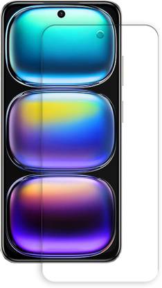 ARBAN Tempered Glass Guard for Infinix Hot 50i 4G FRONT Tempered Glass Screen Protector | Anti-Scratch | Edge to Edge Full Coverage | 9H Hardness | Screen Guard