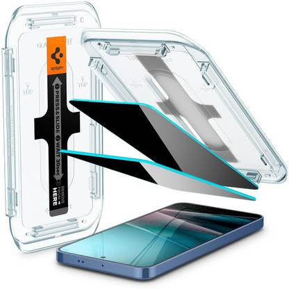 Spigen Tempered Glass Guard for Galaxy S25 / Galaxy S24 (EZ Fit Privacy)