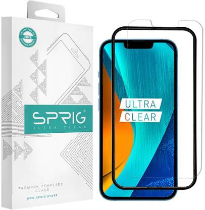 Sprig Tempered Glass Guard for Sprig Tempered Glass Guard for Apple iPhone 14 Pro, iPhone 14 Pro, 14 Pro, APPLE IPHONE 14 PRO (Pack of 1)